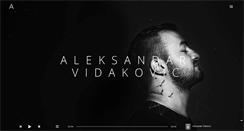 Desktop Screenshot of aleksandarvidakovic.com